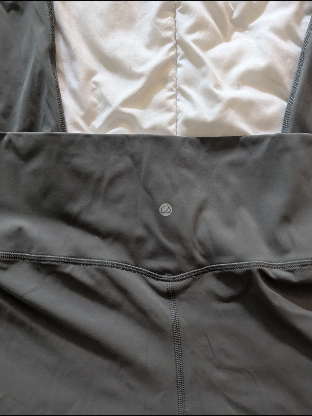 CRZ YOGA Olive Green Performance Leggings